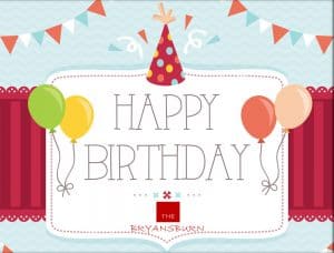 happy birthday card