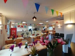 airport diner enniskillen interior view