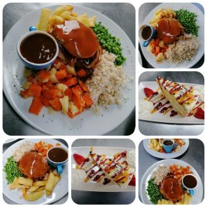Airport Diner food selections