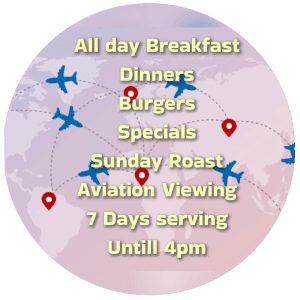 Airport Diner Enniskillen home page flyer